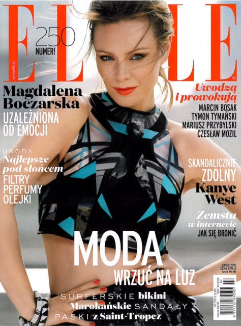 okładka magazynu Elle